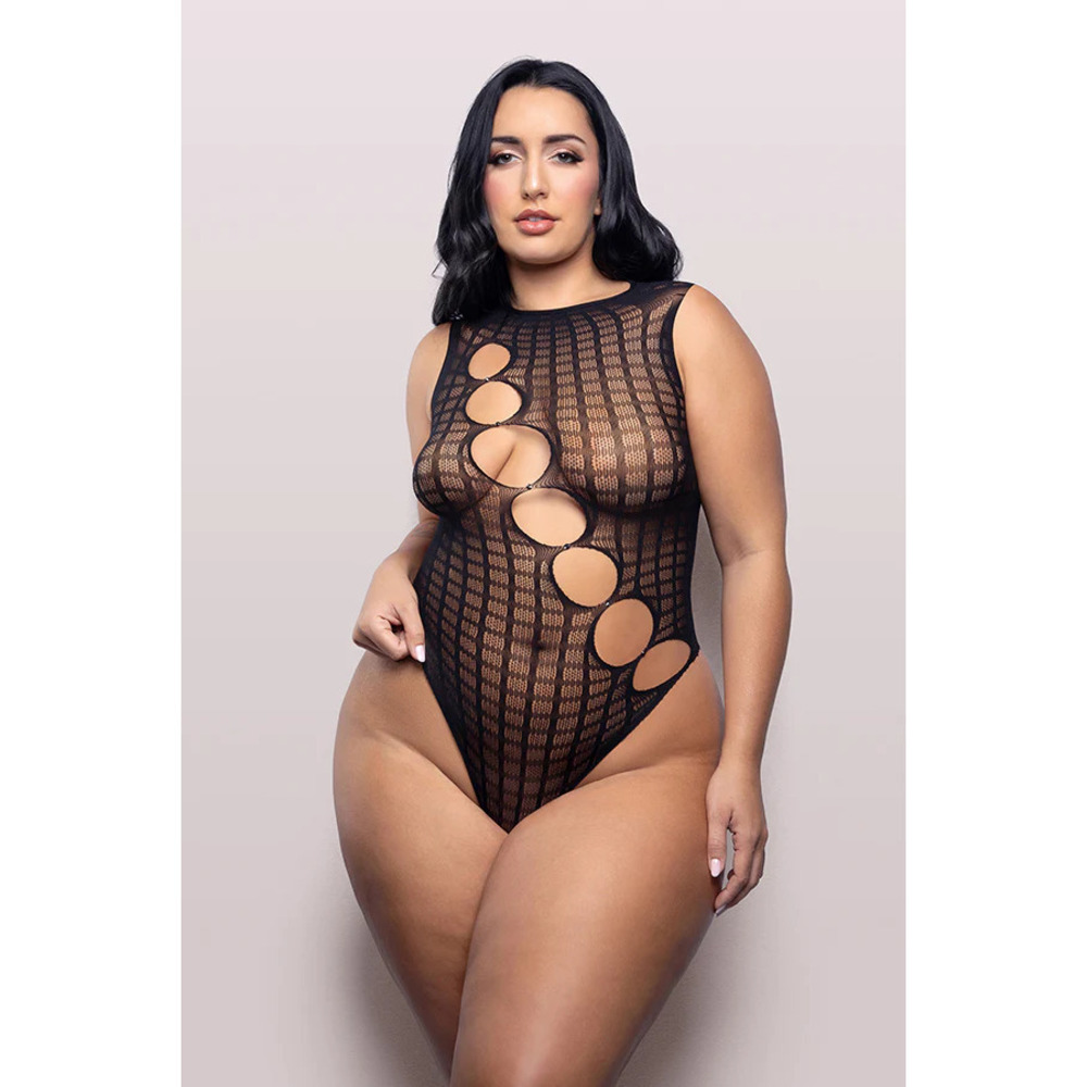Fantasy Lingerie - Latest Obsession Teddy  - Black